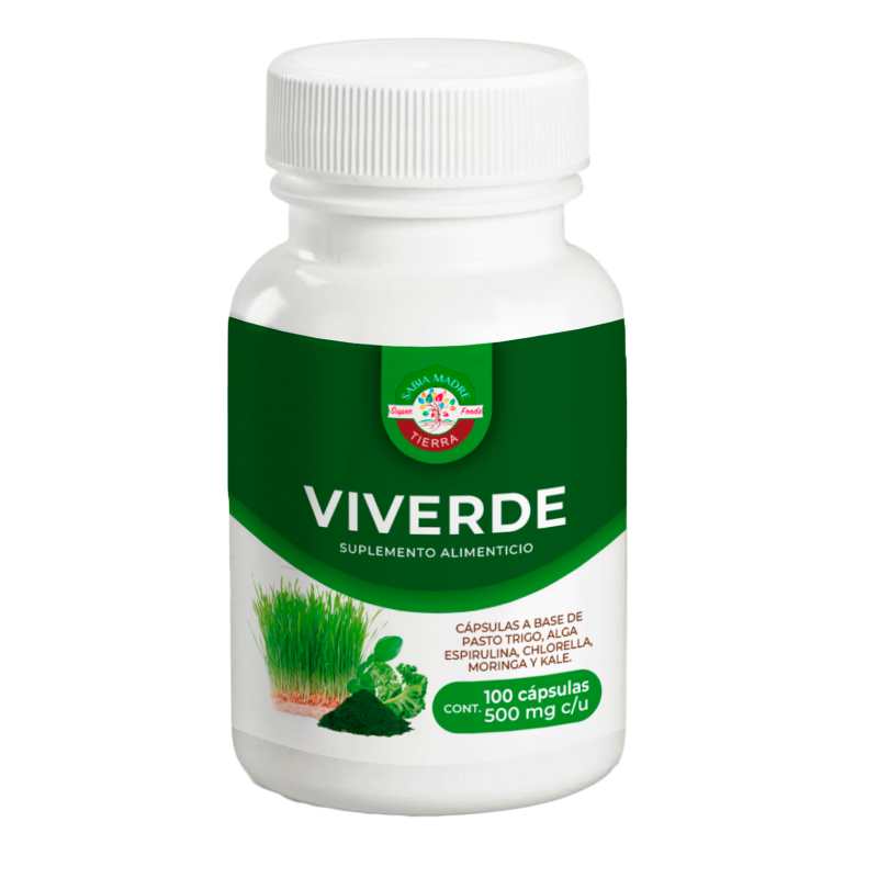 Capsulas viverde 100 piezas (Sabia madre tierra)