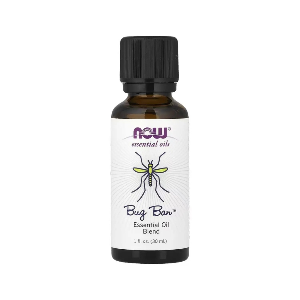 [733739078049] Aceite escencial Insect Ban 30 ml (Now Foods)