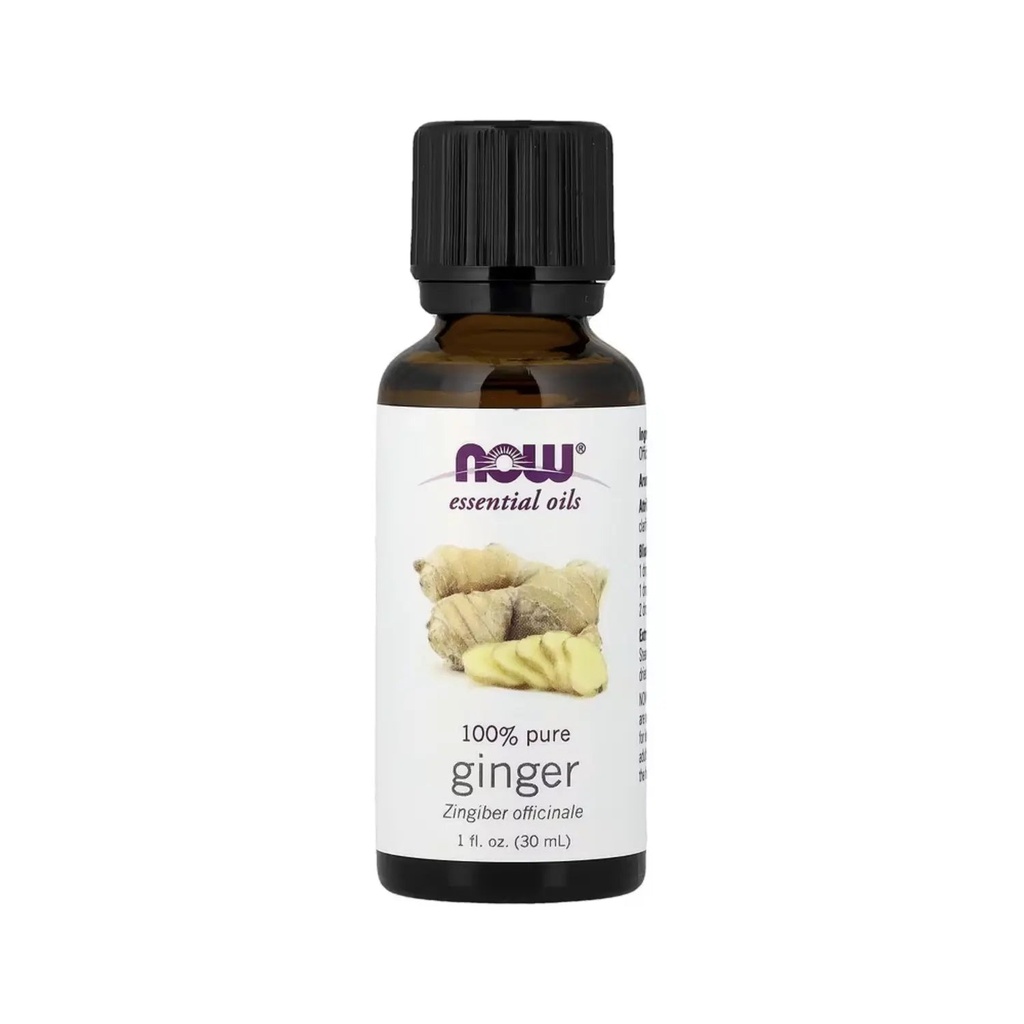 [733739075505] Aceite escencial de Jengibre 30 ml (Now Foods)