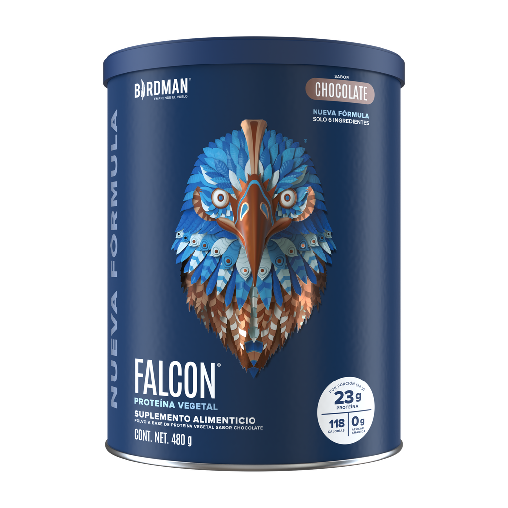 [7503057040362] Falcon Proteina Chocolate 480gr (Birdman)