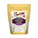 Harina de arroz blanca orgánica 680g (Bob ’s Red Mill)