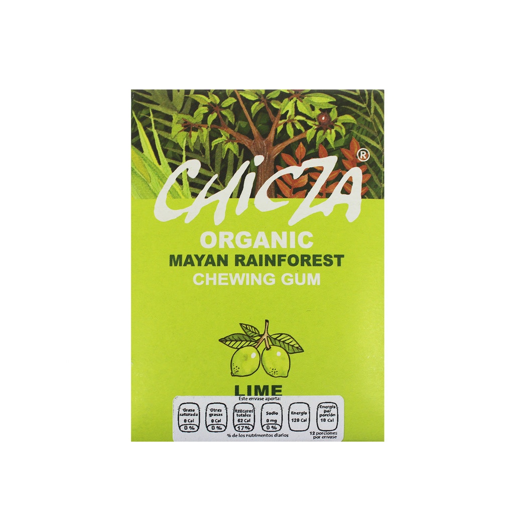 [7503011006083] Goma de mascar sabor limon 30gr 12 pzas (Chicza)