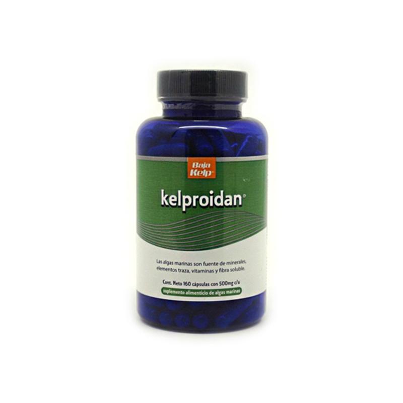 Capsulas de algas marinas kelproidan 500mg  (Baja kelp)