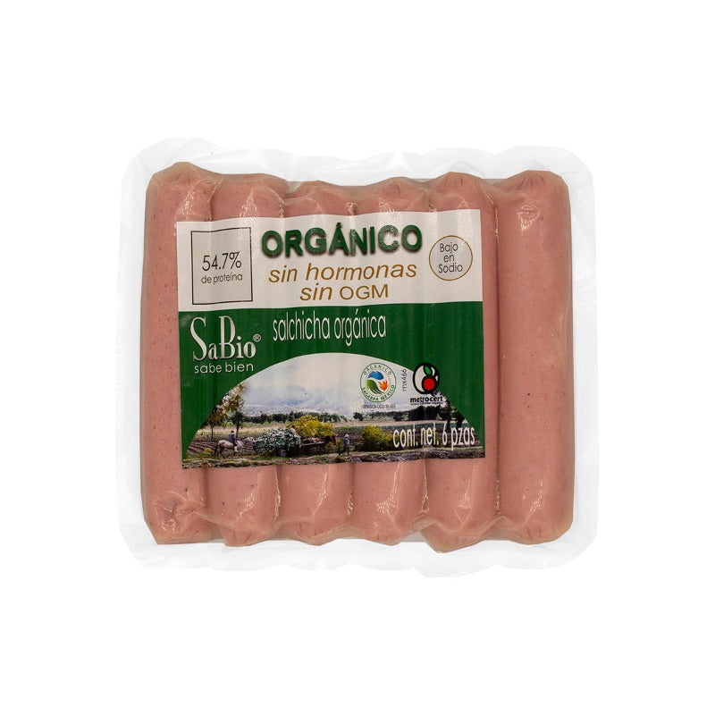 [7503017580266] Salchicha 250g 6pz  (Sabio)