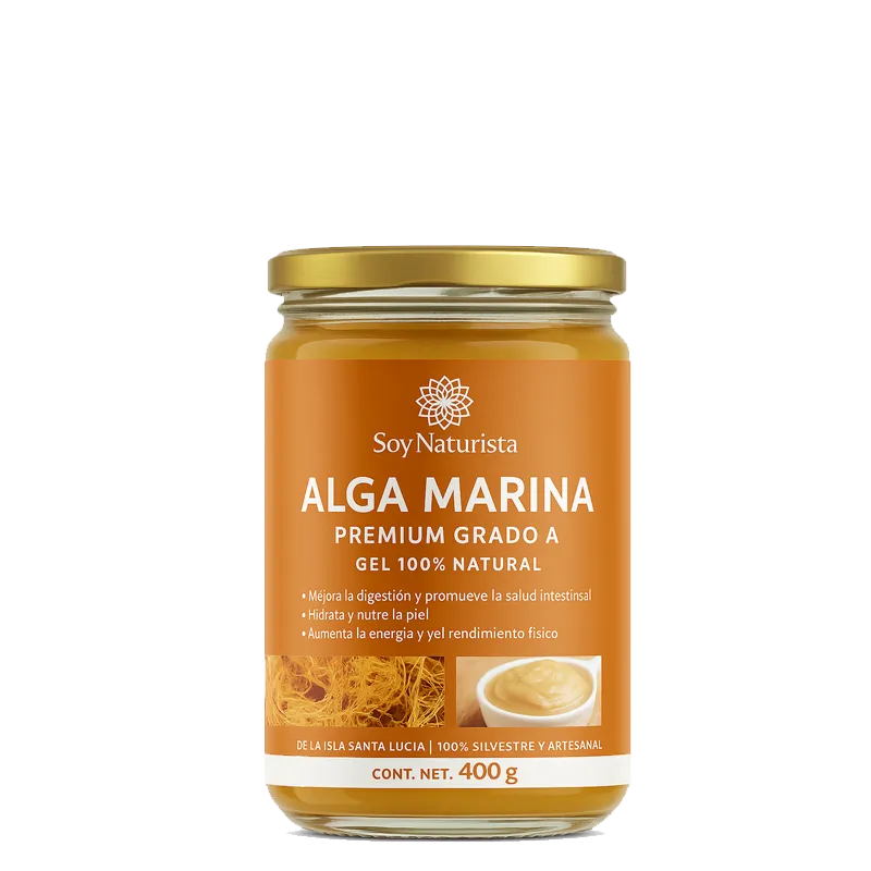 Sea Moss Gel Natural 400g (Soy Naturista)