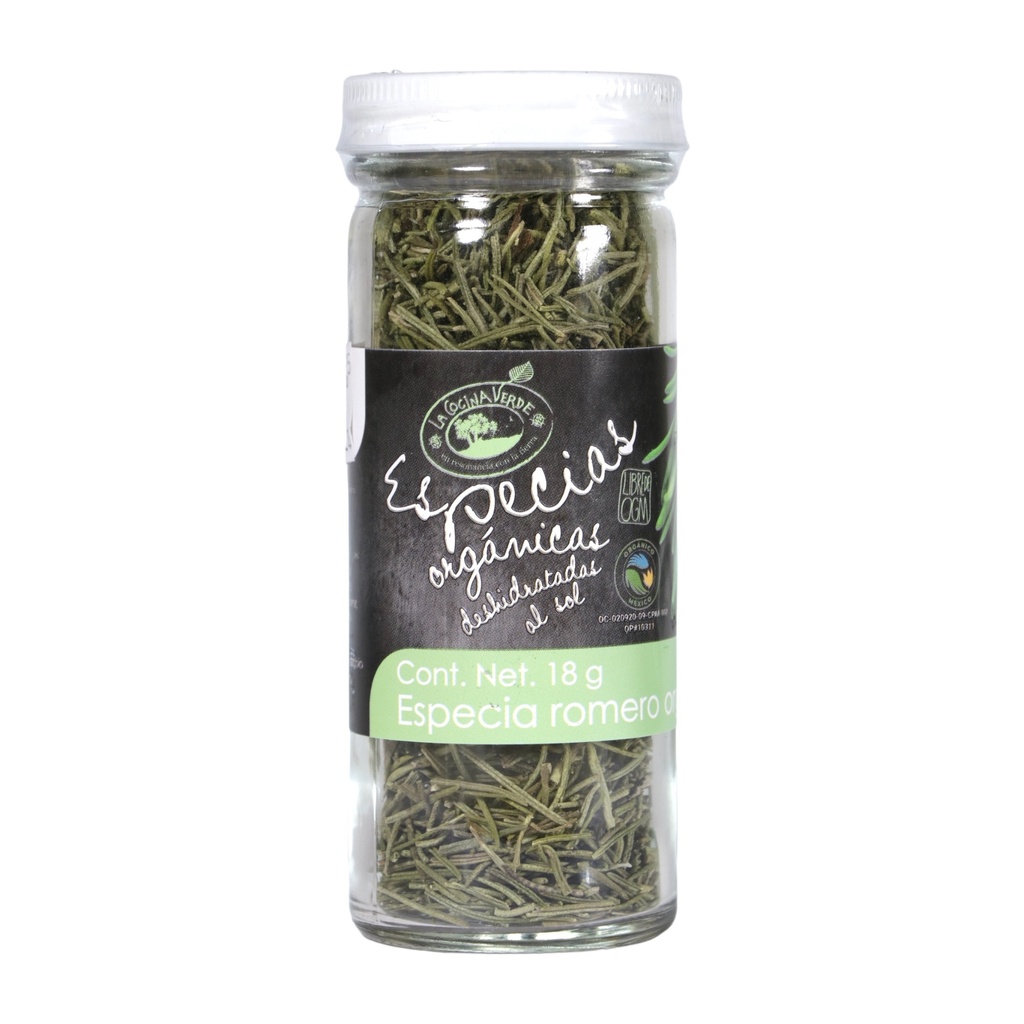 Especia romero 18 g organico (La Cocina Verde)
