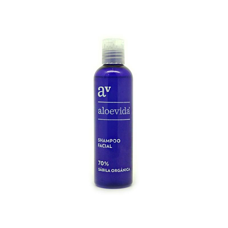 Shampoo Facial 70% Aloe 121 ml (Aloe Vida)