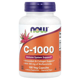 C-1000 bioflavonoides 100 cápsulas vegetales (Now Foods)