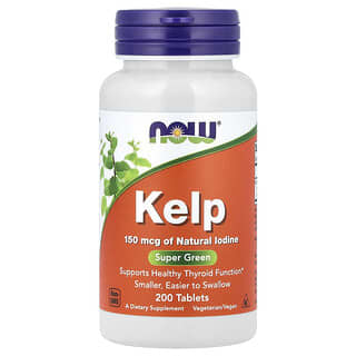 Kelp, 150 mcg, 200 comprimidos (Now Foods)