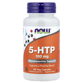 5-htp 100 mg 60 cápsulas vegetales (Now Foods)
