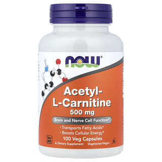 Acetyl-l-carnitine acetil-l-carnitina 100caps (Now Foods)
