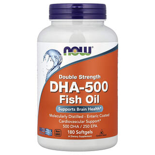 Dha 500 / 250 epa salud cerebral 180softcaps (Now Foods)