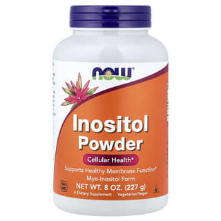 Inositol en polvo 227g salud celular (Now Foods)