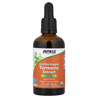 Extracto líquido de cúrcuma orgánico (Now Foods)