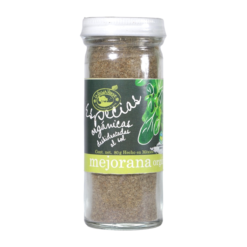 [0723707897697] Especia mejorana con sal 80 g (La Cocina Verde)