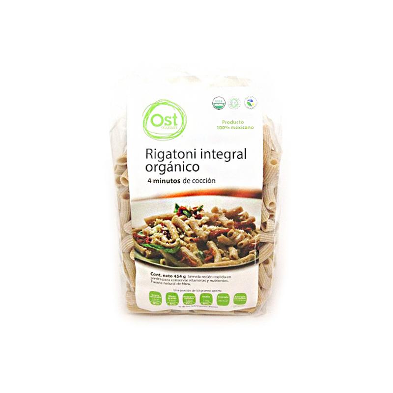 Pasta rigatoni integral 454 g (Ost Gourmet)