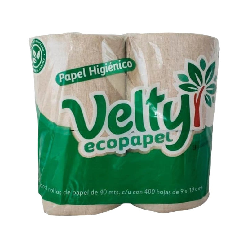 [7502285240063] Papel higienico tradicional hoja 4 rollos (Velty)