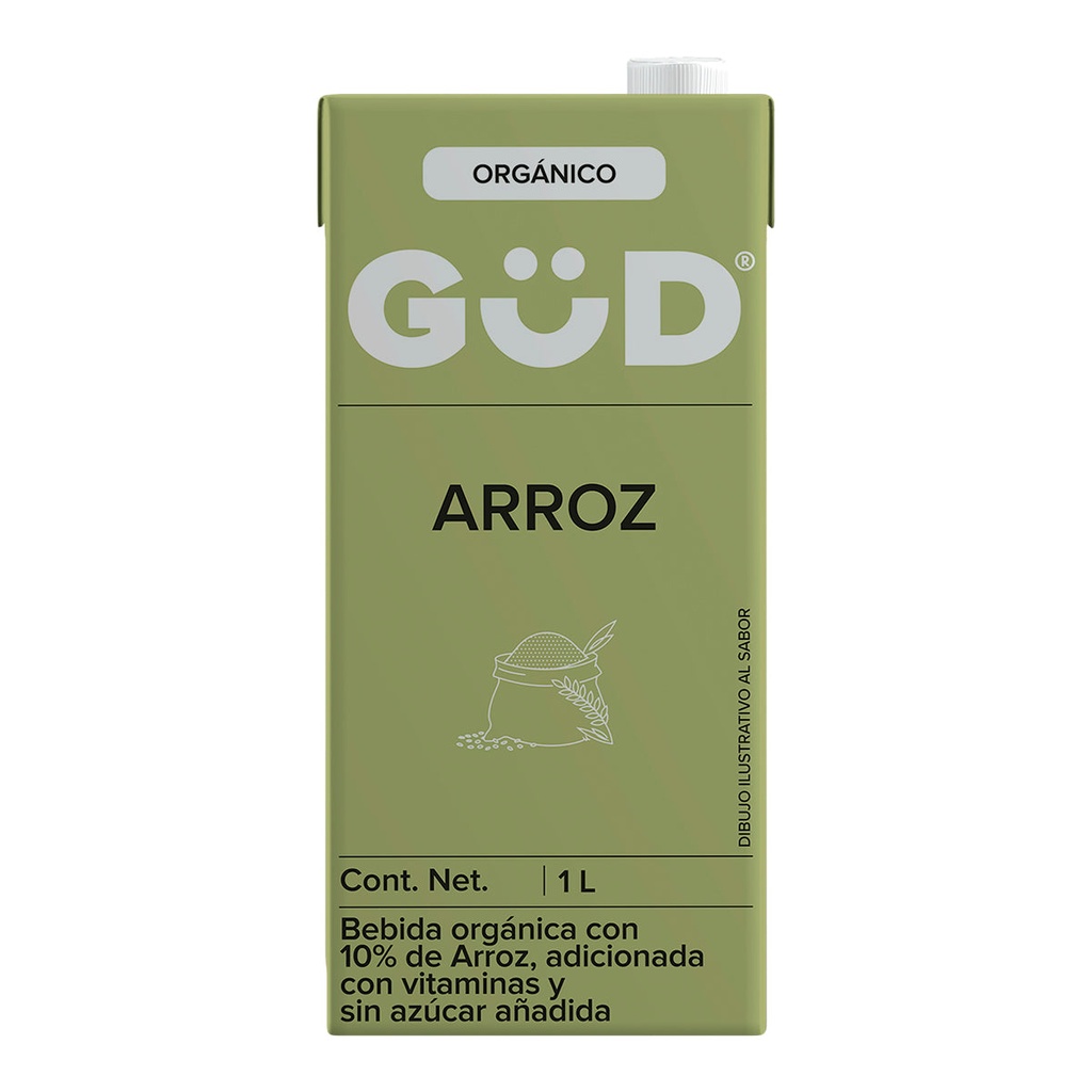 [7501639308374] Bebida de Arroz 1L Gud Sin Azúcar