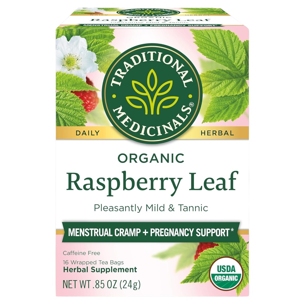 Te de Hoja de Frambuesa Org 24g  (Traditional medicinals)