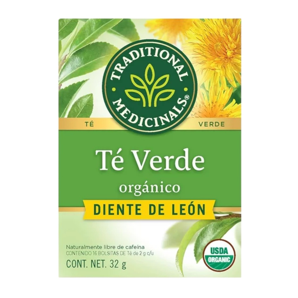 Te verde organico con diente de leon 32 g (Traditional medicinals)