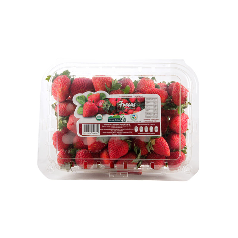 Fresa en Charola 454g (Luz de Sabor)