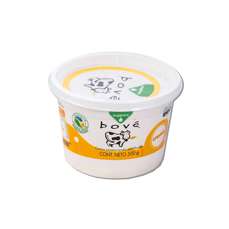 Crema pasteurizada 500g (Bové)