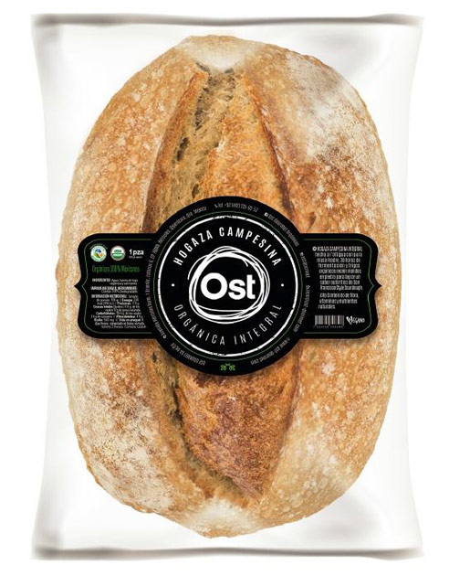 Hogaza campesina rebanada 650g pza (Ost Gourmet)