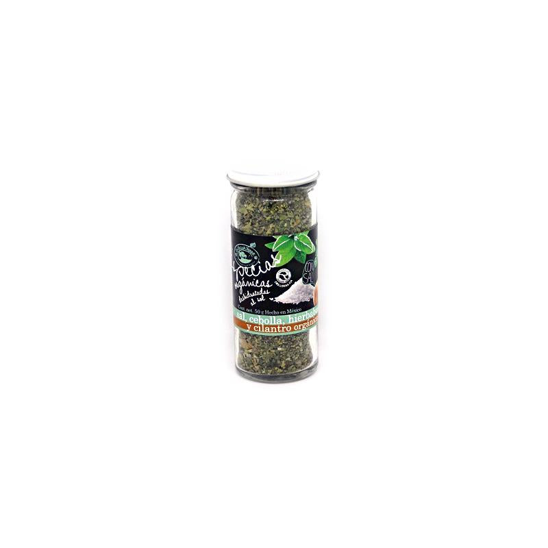 Especia sal ceb hierbabuena cilantro 50g (La Cocina Verde)