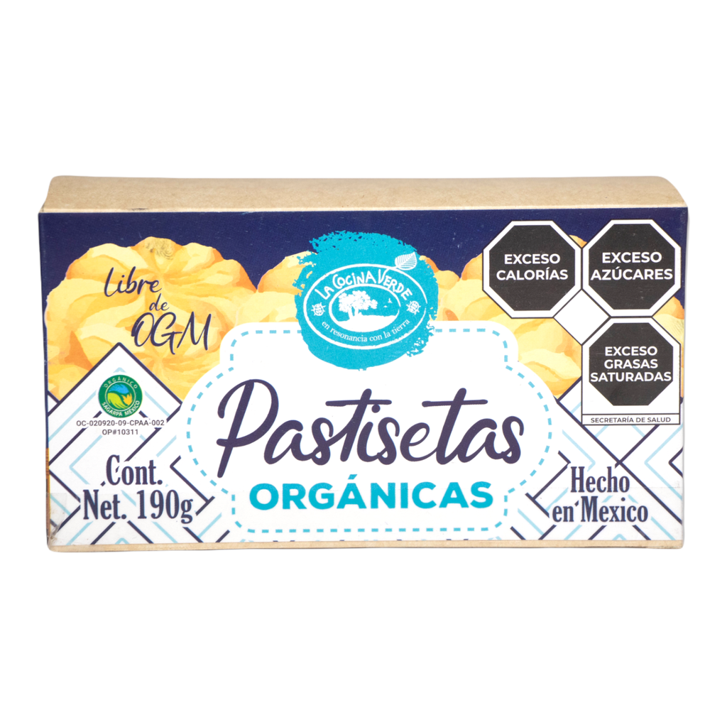 [0723707898779] Pastisetas 190 g (La Cocina Verde)
