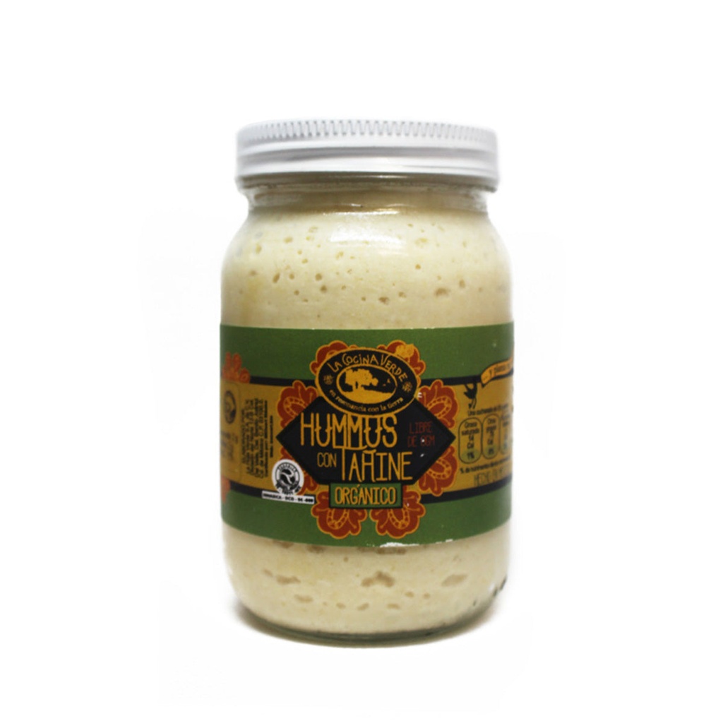 Hummus con tahine 235 g org (La Cocina Verde)