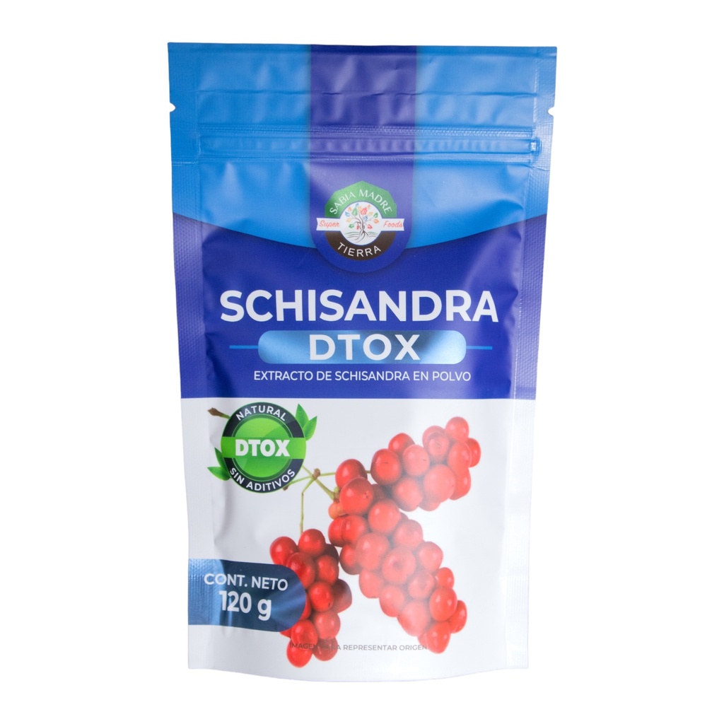 [7503034274193] Schisandra en Polvo 120g  (Sabia Madre Tierra)