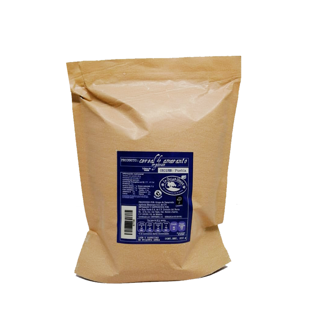 [0723707896089] Cereal de Amaranto 200g (La Cocina Verde)