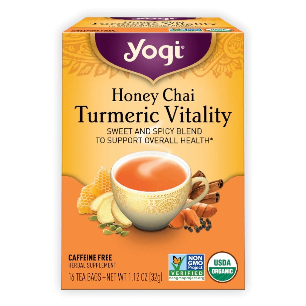 Te Chai Tumeric Vitality 32g 16pz (Yogi)