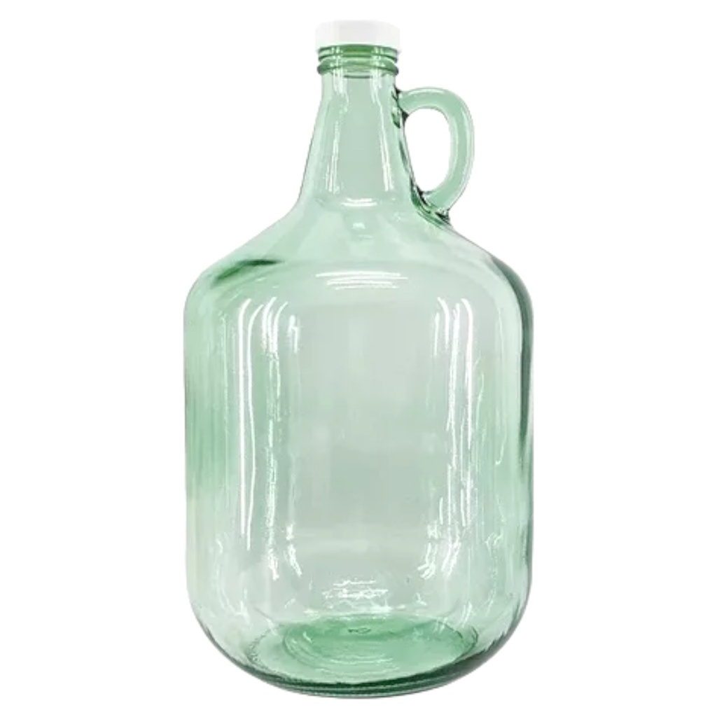 Galón de vidrio vacío