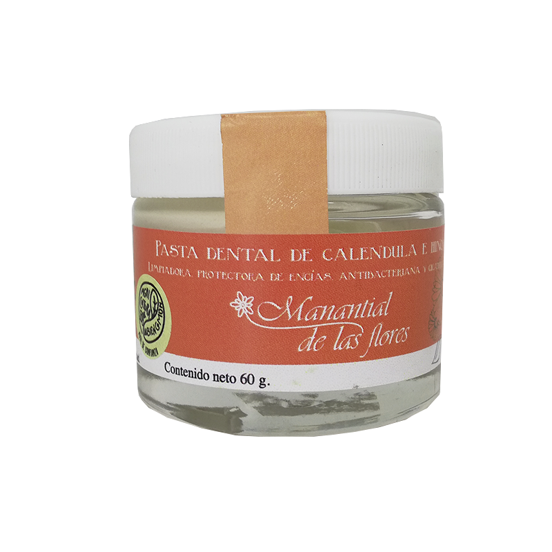 Pasta dental de encias calendula tarro de 60g (Manantial)