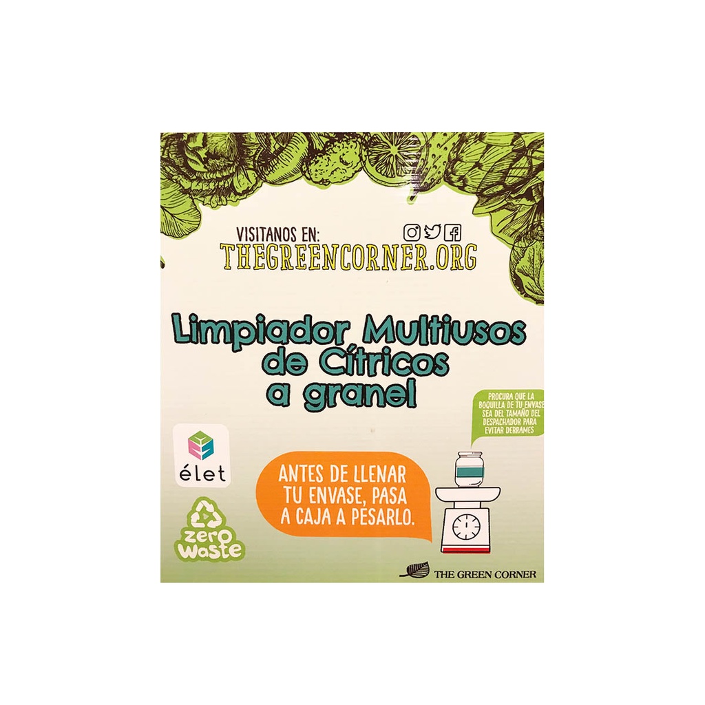 limpiador multiusos citricos a granel (Elet)