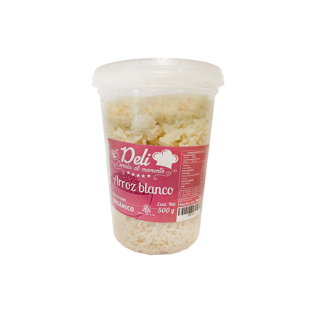Arroz blanco orgánico 500g (Deli)
