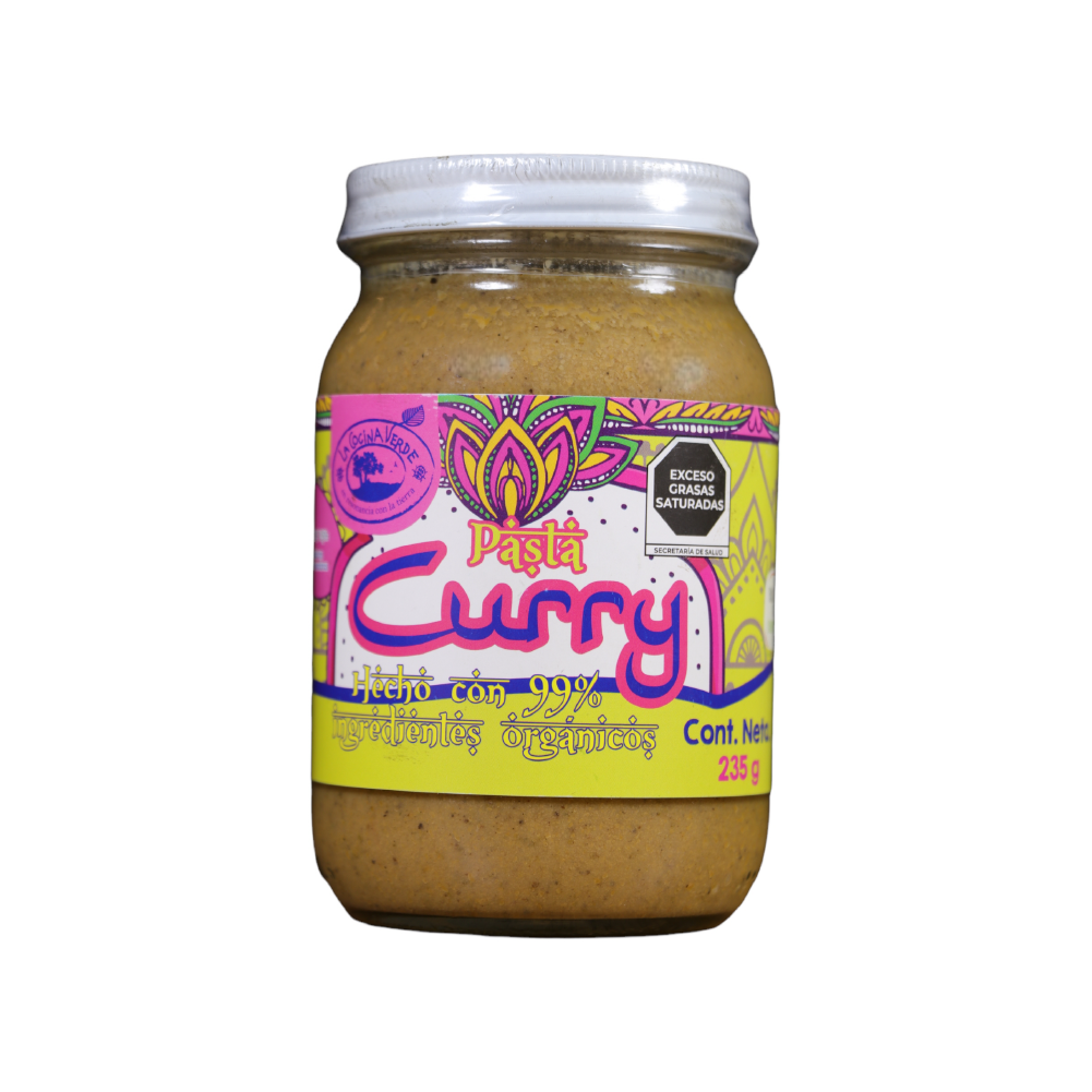 Pasta de Curry Orgánica 235g La Cocina Verde