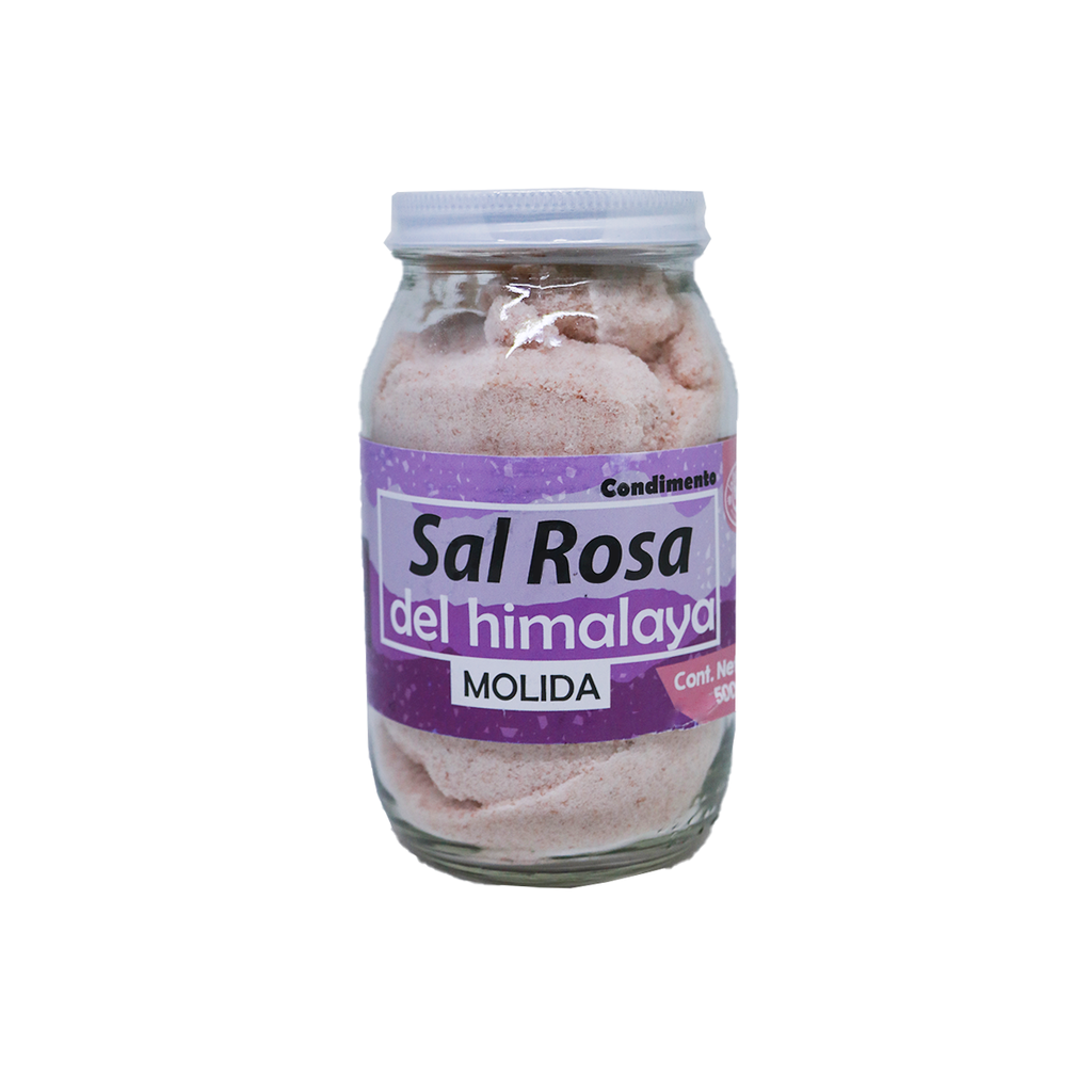 Sal rosa del himalaya molida 500g (La Cocina Verde)