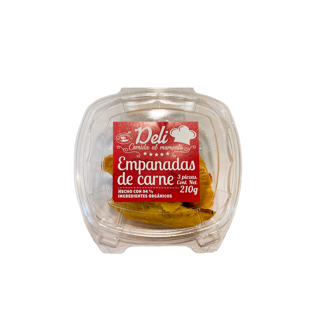 Empanadas de carne 210g 3 pz. (Deli)
