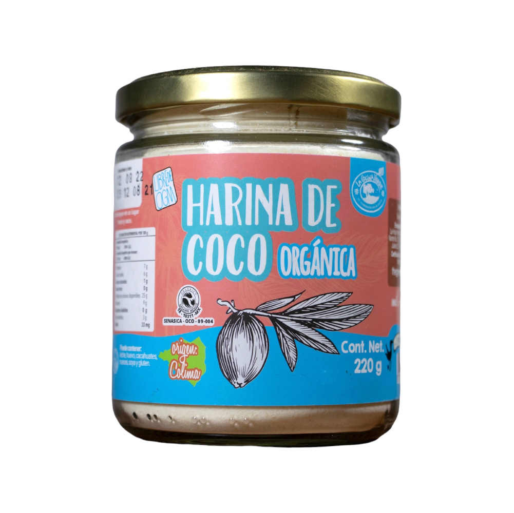 [0723707900502] Harina de Coco 220 g (La Cocina Verde)