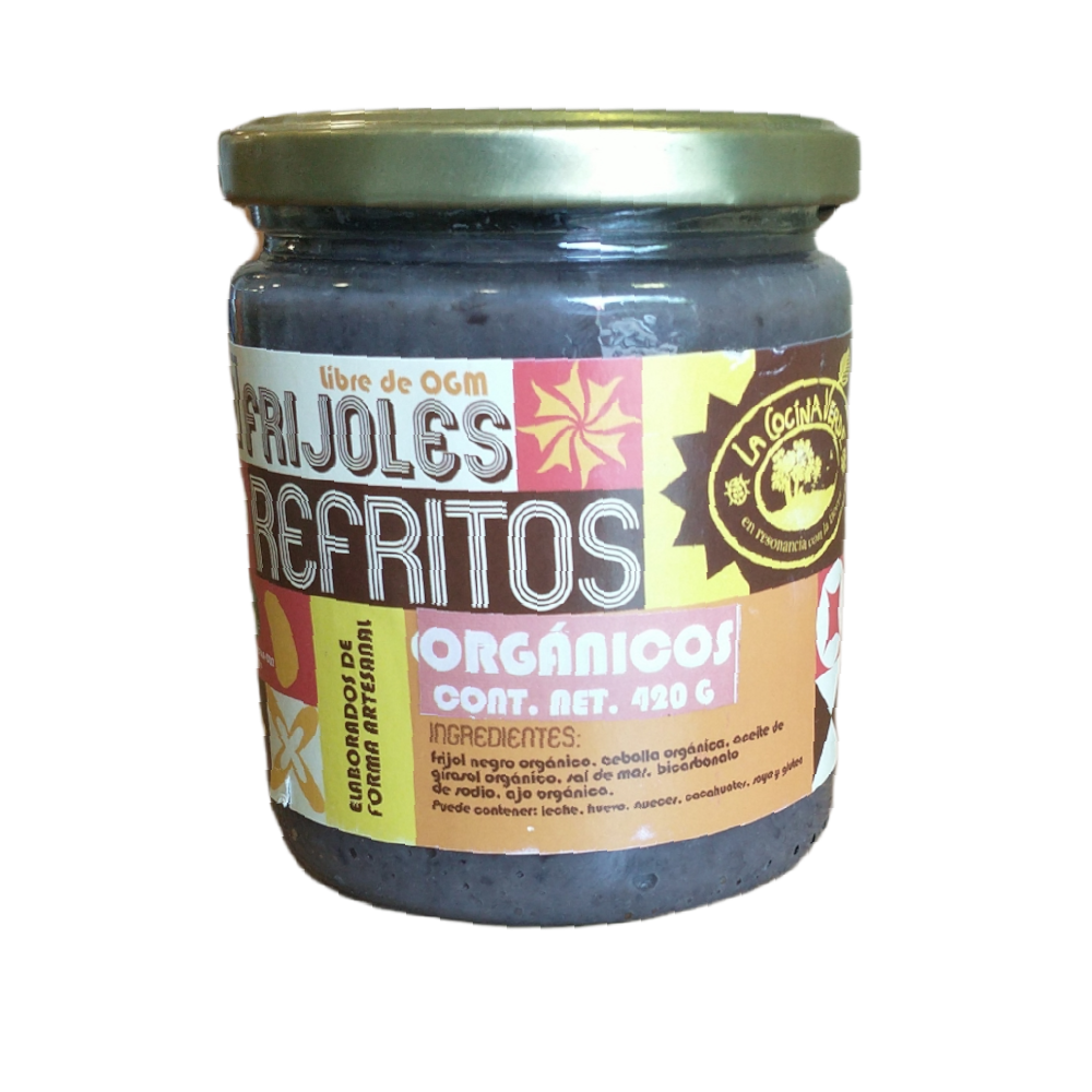 Frijoles refritos org 500 g (La Cocina Verde)