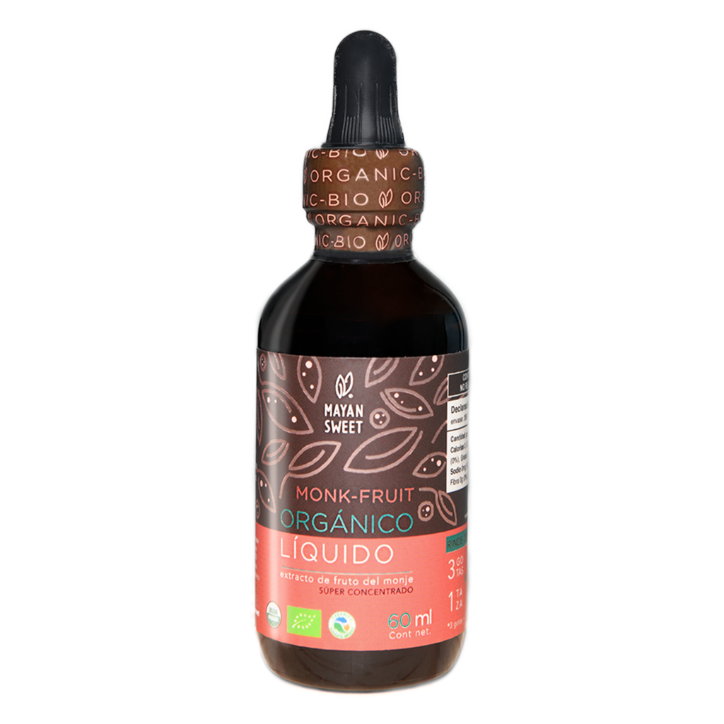 [7503018011219] Monk fruit organico liquido 60ml(Mayan Sweet)
