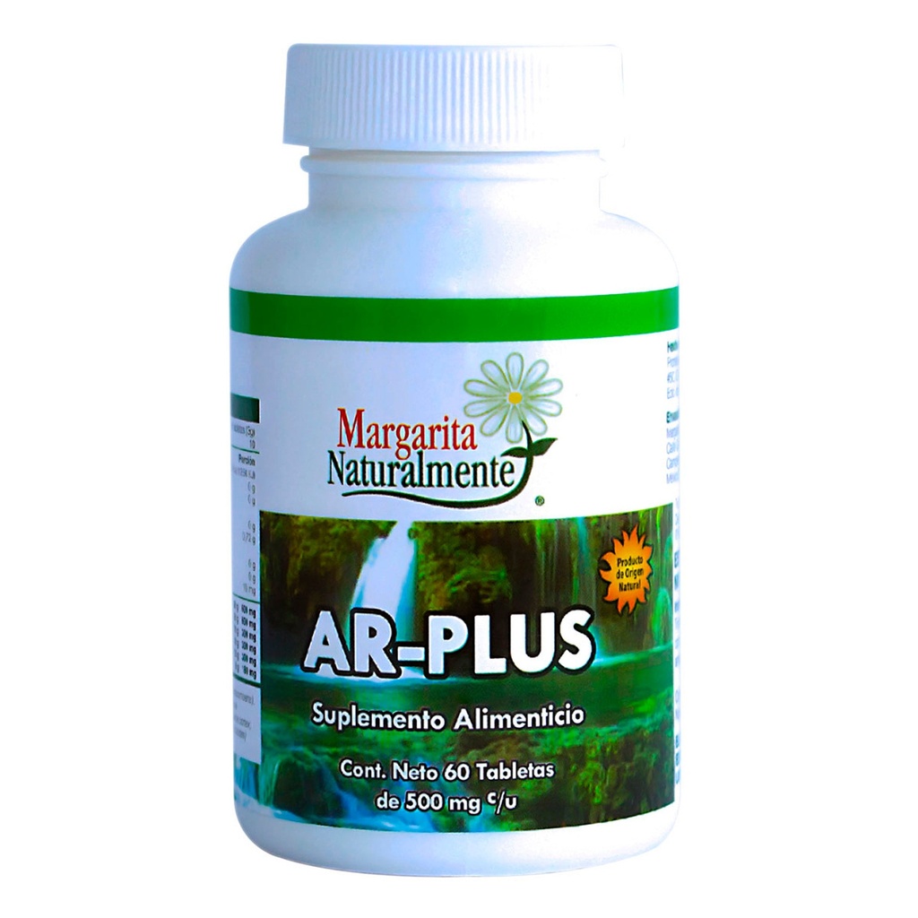 Ar-plus 60 tab (Margarita Naturalmente)