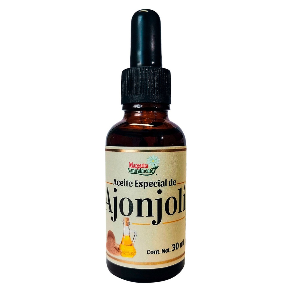 [7503015365384] Aceite de Ajonjolí 30 ml Margarita Naturalmente