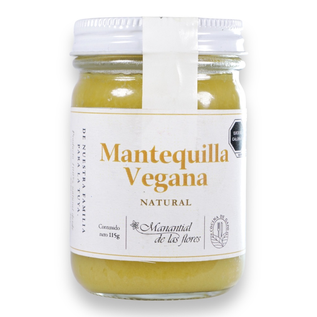 Mantequilla vegana natural 115g (Manantial)