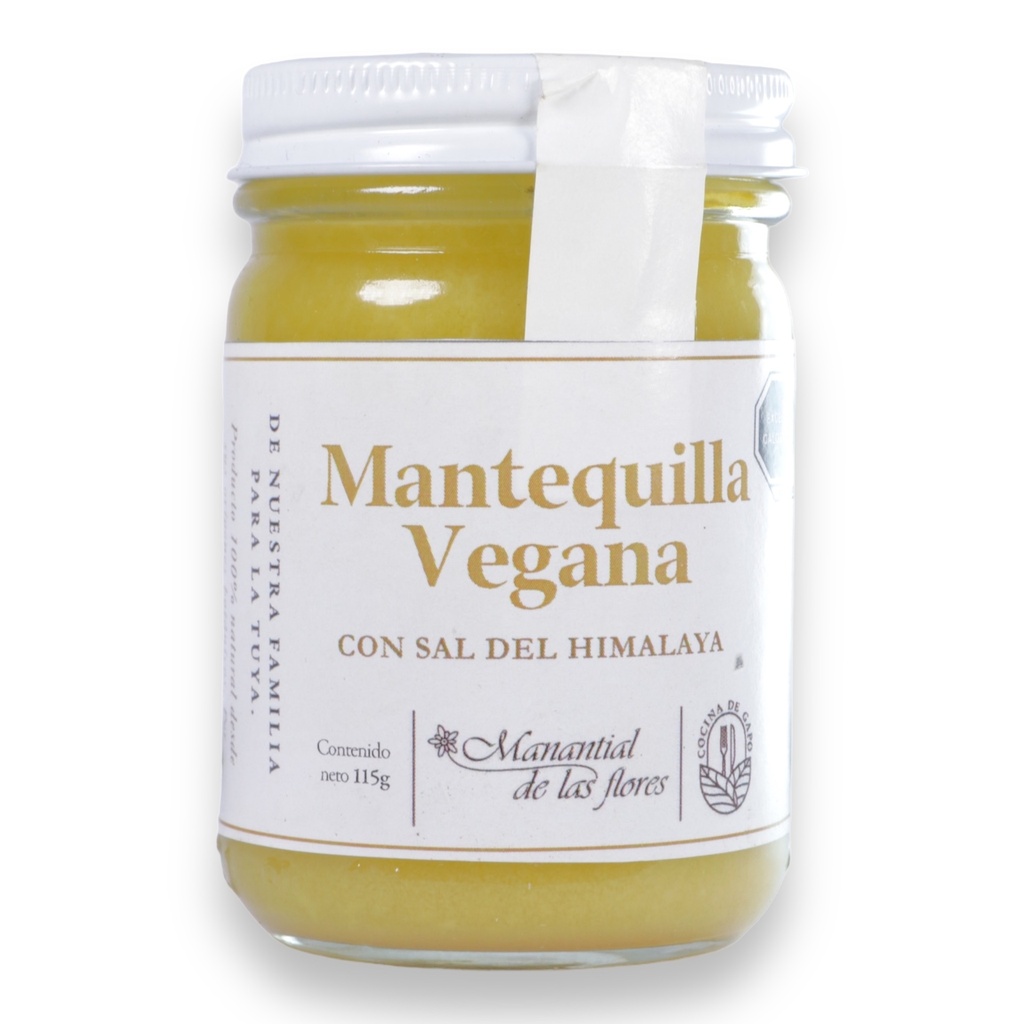 Mantequilla vegana sal del himalaya 115g (Manantial)