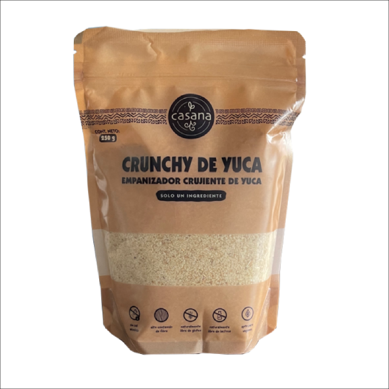 [7500464006431] Empanizador crujiente de yuca organico 250g (Casana Foods)