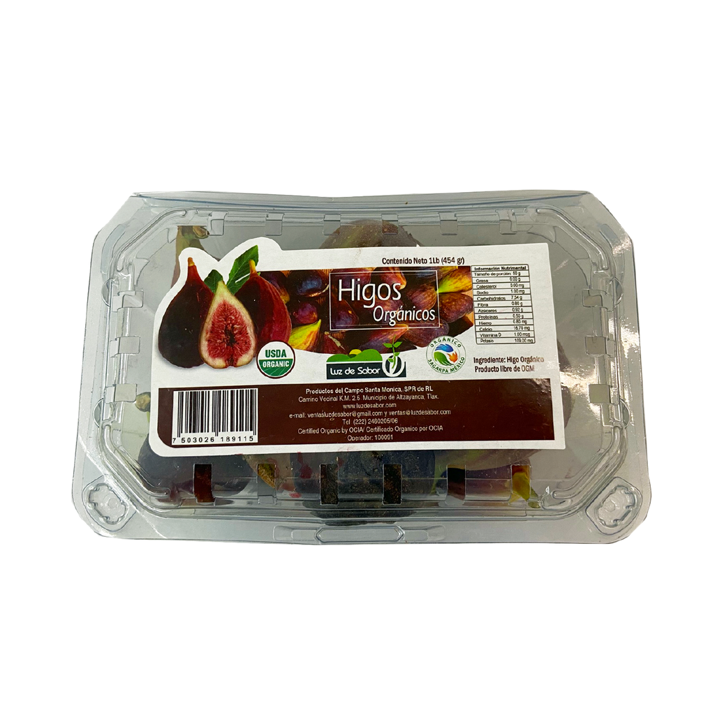Higo orgánico domo 1lb (luz de sabor)