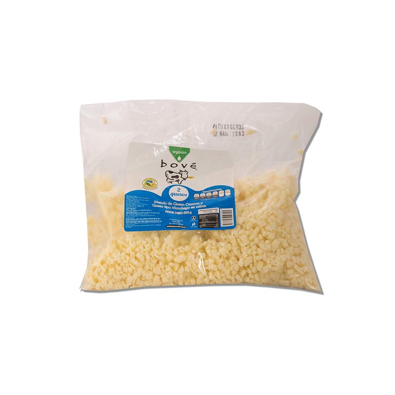Mezcla de queso manchego/oaxaca bove 500gr